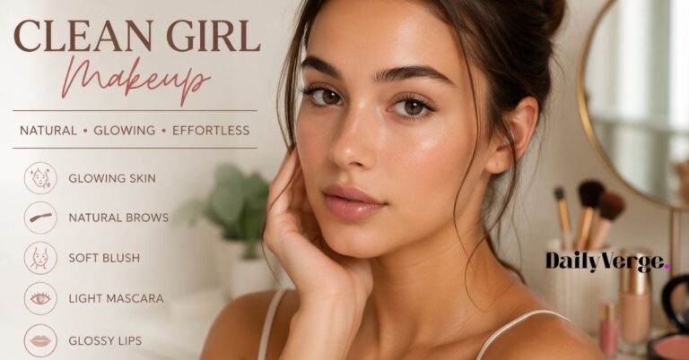 clean girl makeup