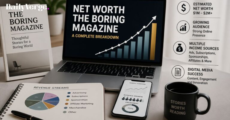 net worth the boring magazine
