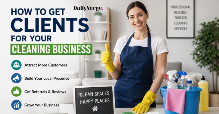 How to Get Clients for a Cleaning Business