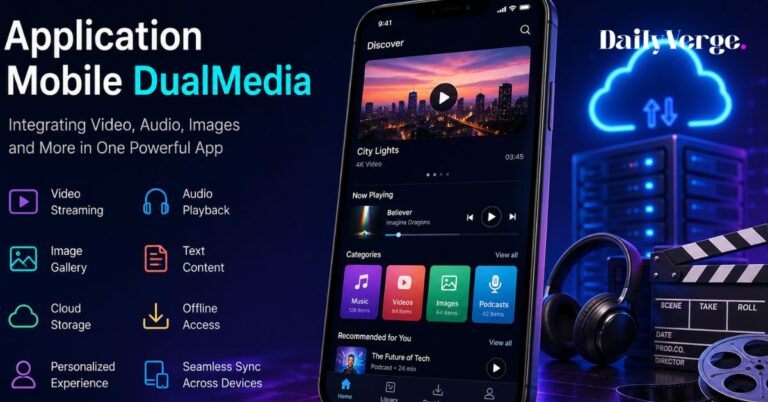 application mobile dualmedia