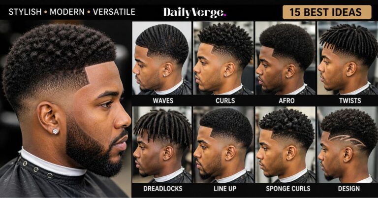 mid fade black men