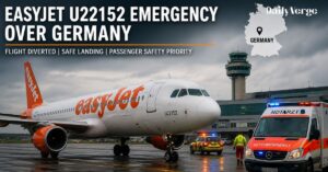 easyjet u22152 emergency germany