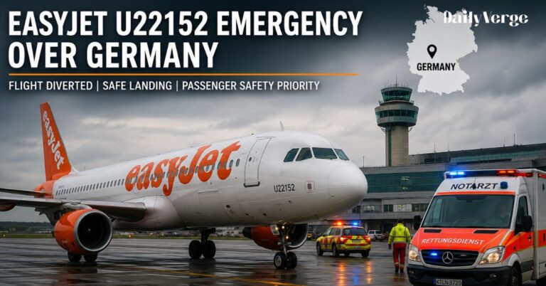 easyjet u22152 emergency germany