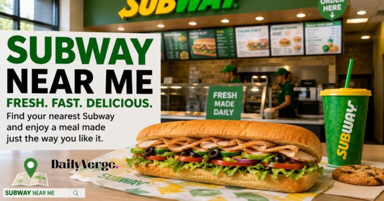 Subway Near Me