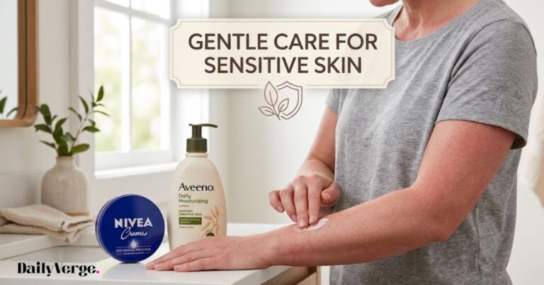 i have sensitive skin. how gentle are nivea’s creams compared to aveeno?