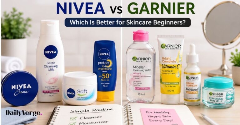 i'm a skincare beginner. is nivea a good starting brand compared to garnier?