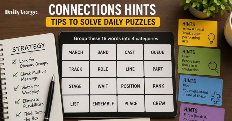 Connections Hints