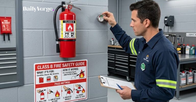 Class B Fire Extinguisher
