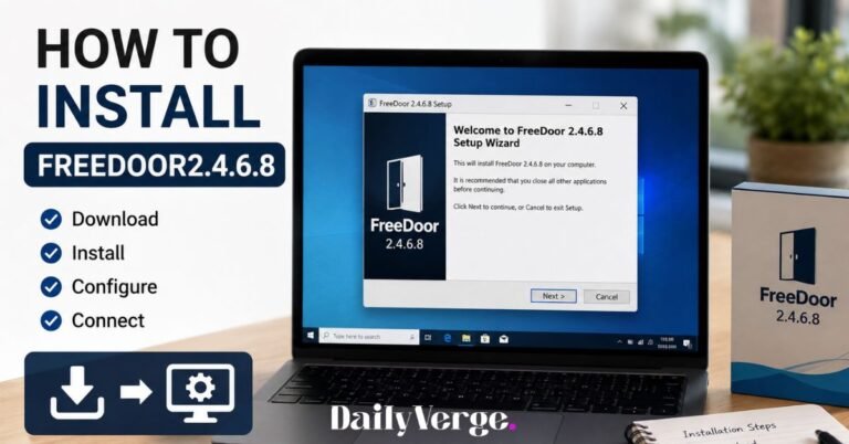 How to Install FreeDoor2.4.6.8 Easily on Your Computer How to Install FreeDoor2.4.6.8