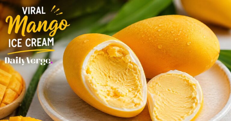 Viral Mango Ice Cream