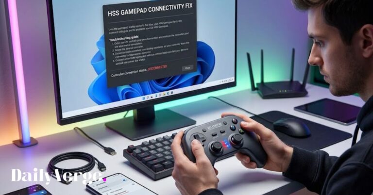 Connectivity HSSGamepad: Complete Guide to Fix Connection Issues Connectivity HSSGamepad