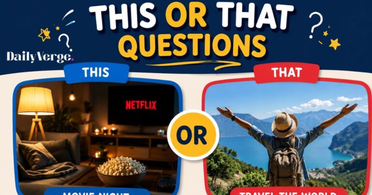 Best This or That Questions for Fun Conversations and Icebreakers This or That Questions