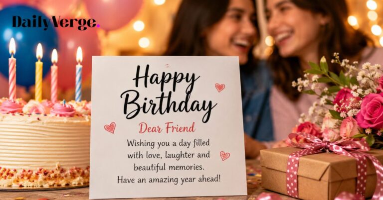 Birthday Wishes for a Friend