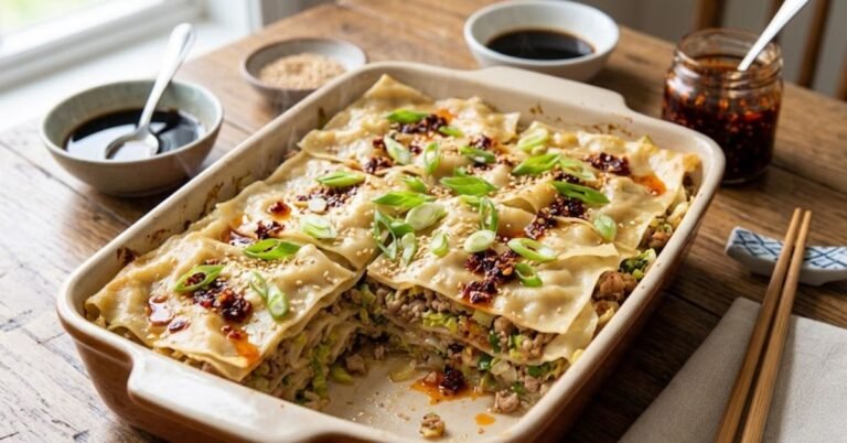 dumpling lasagna recipe