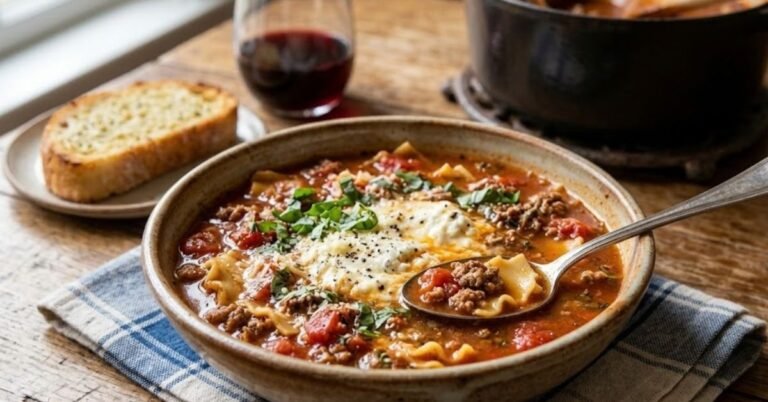 Lasagna Soup Recipe